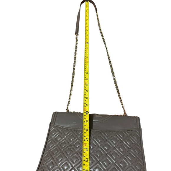 Tory Burch Grey Fleming Bag - Picture 6 of 11